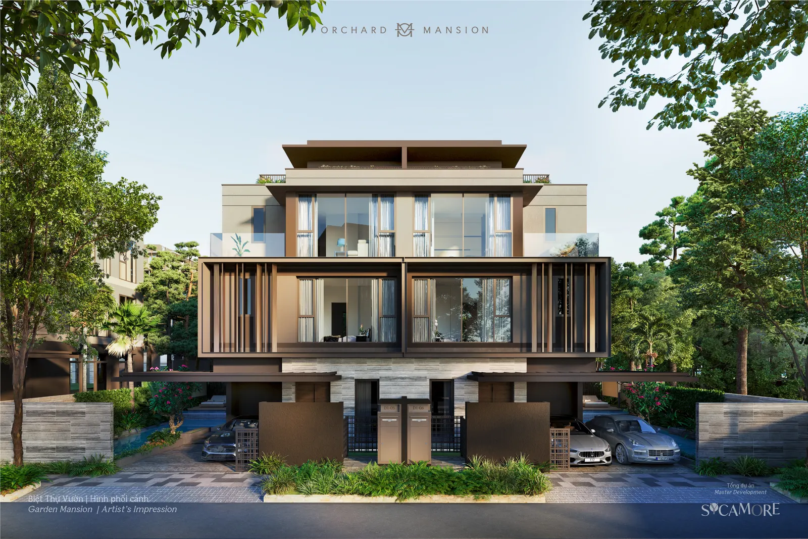 Biệt thự vườn Garden Mansion Orchard Mansion