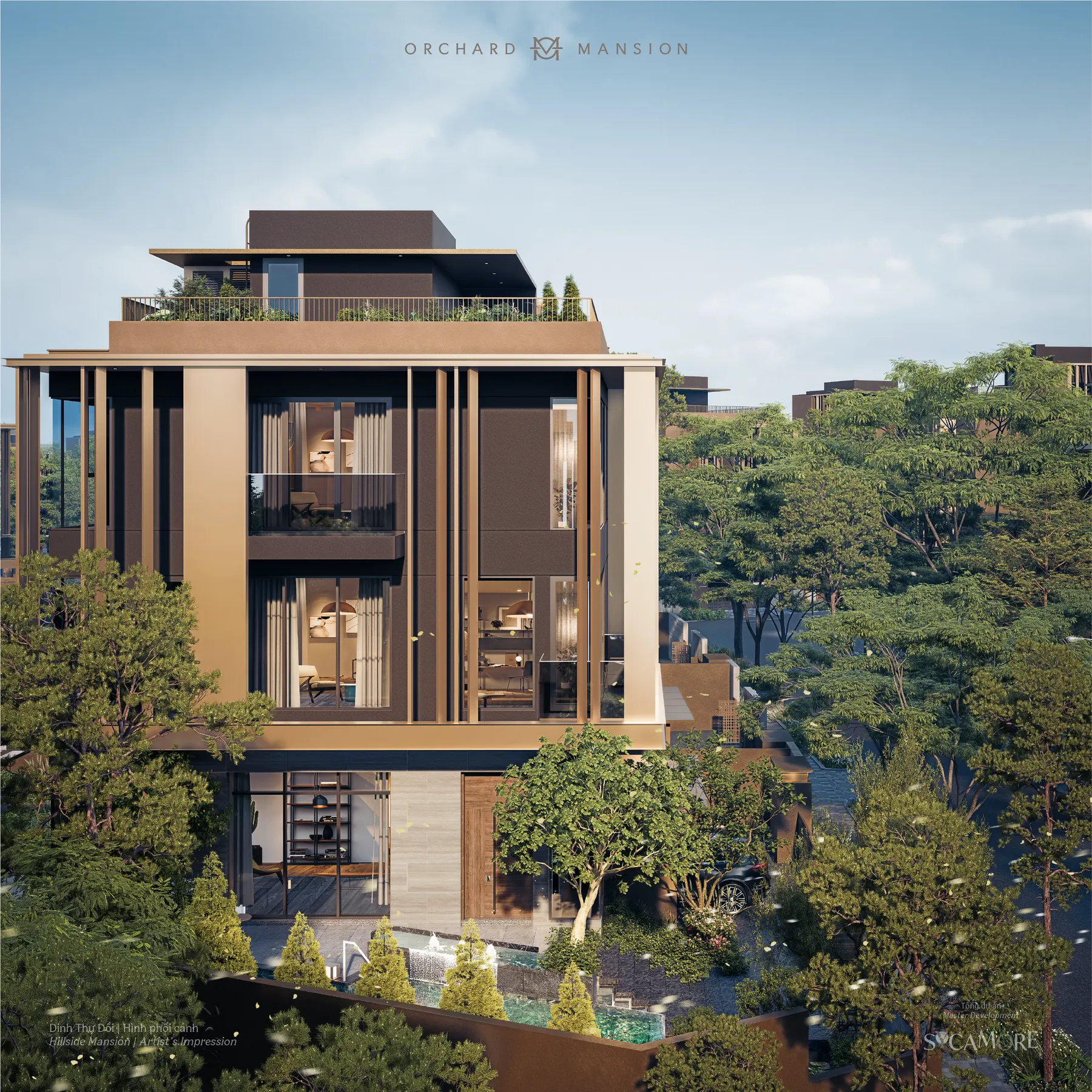Dinh thự đồi Hillside Mansion