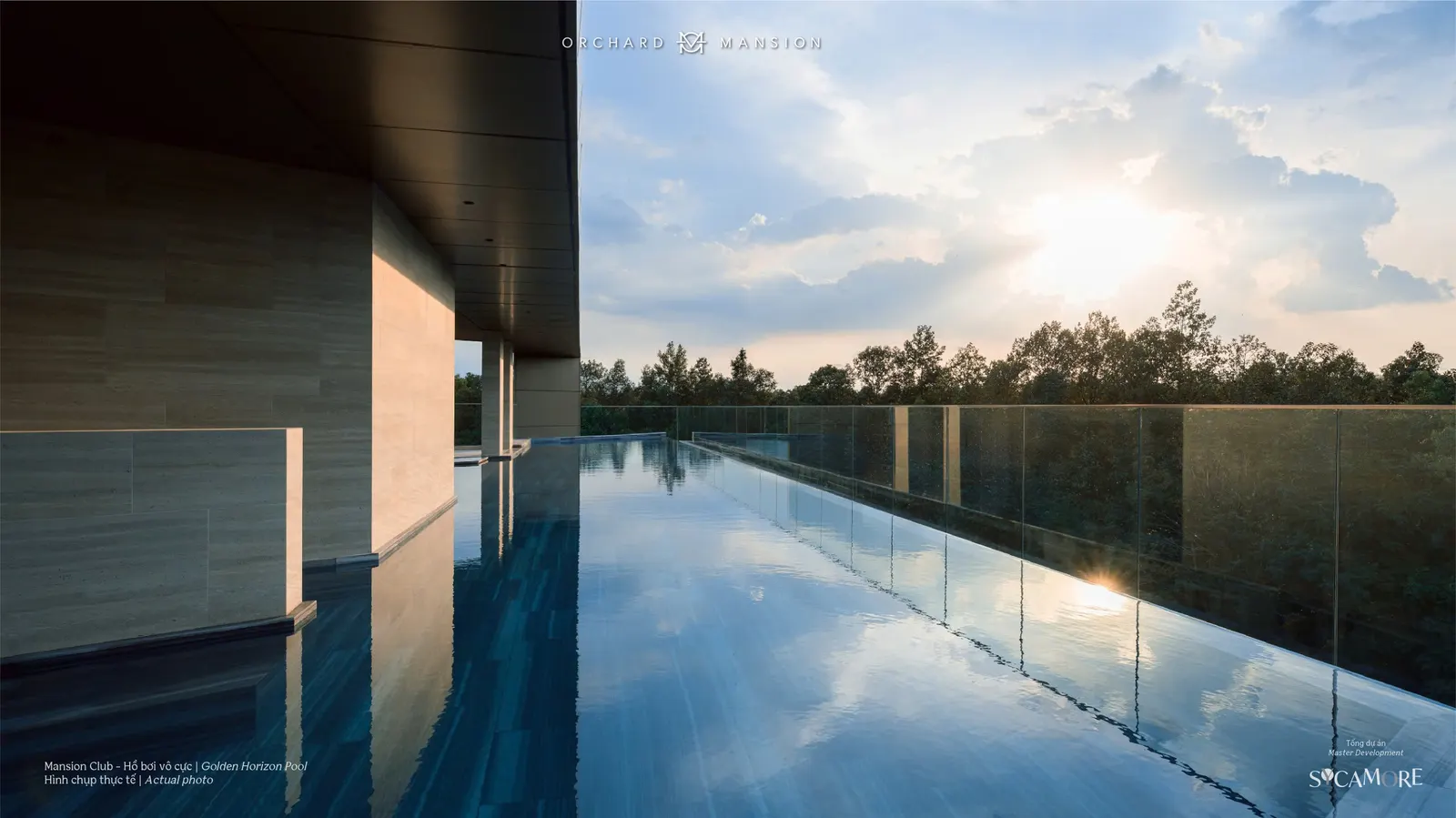 Hồ bơi vô cực Golden Horizon Pool