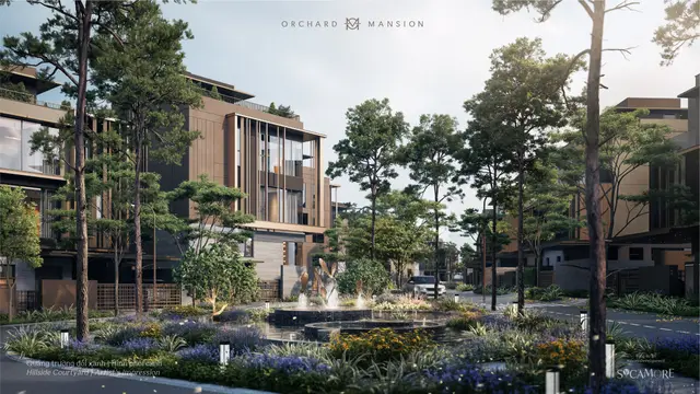 Hồ Phong Vũ trong Quảng Trường Đồi Xanh