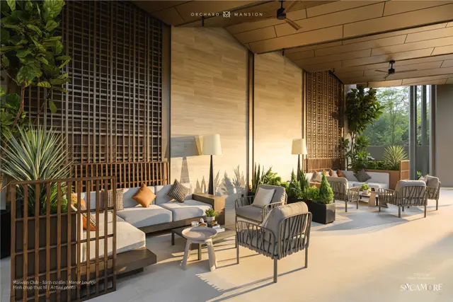Sảnh cư dân Manor Lounge