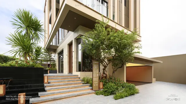 Bậc thềm lối vào